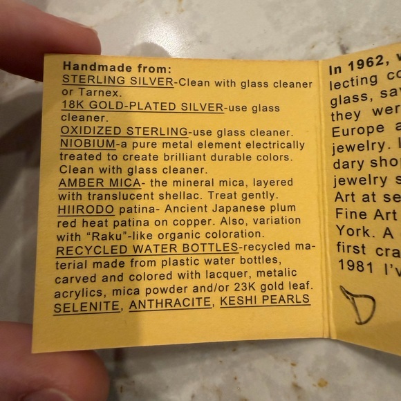 Keith Lewis Studio Earrings - Picture 7 of 7